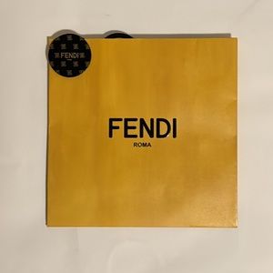 Authentic Fendi Medium Paper Shopping Bag (EMPTY)